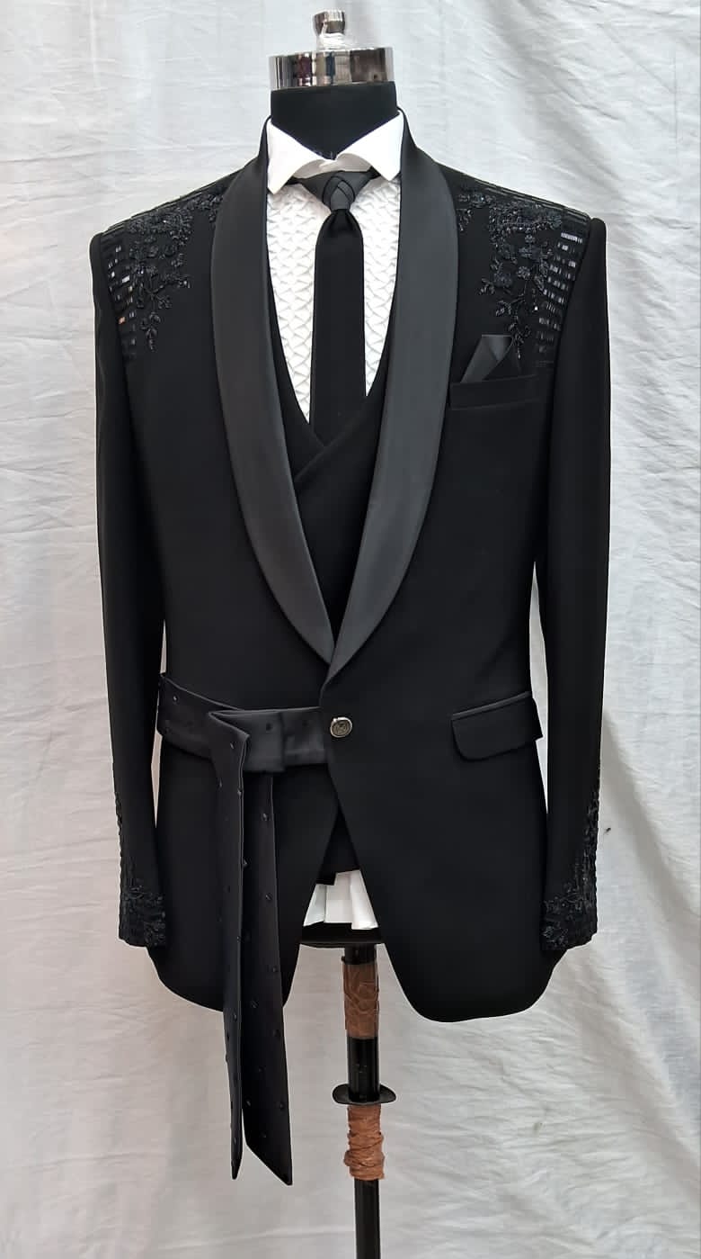 Black Thunder 5 Piece Suit